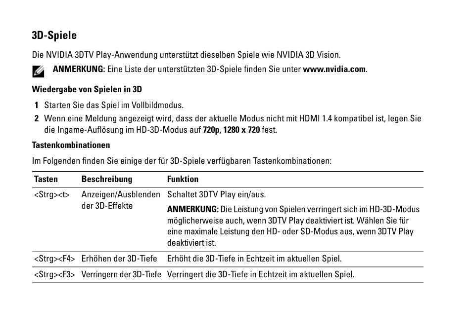 3d-spiele | Dell XPS 17 (L701X, Late 2010) User Manual | Page 28 / 40