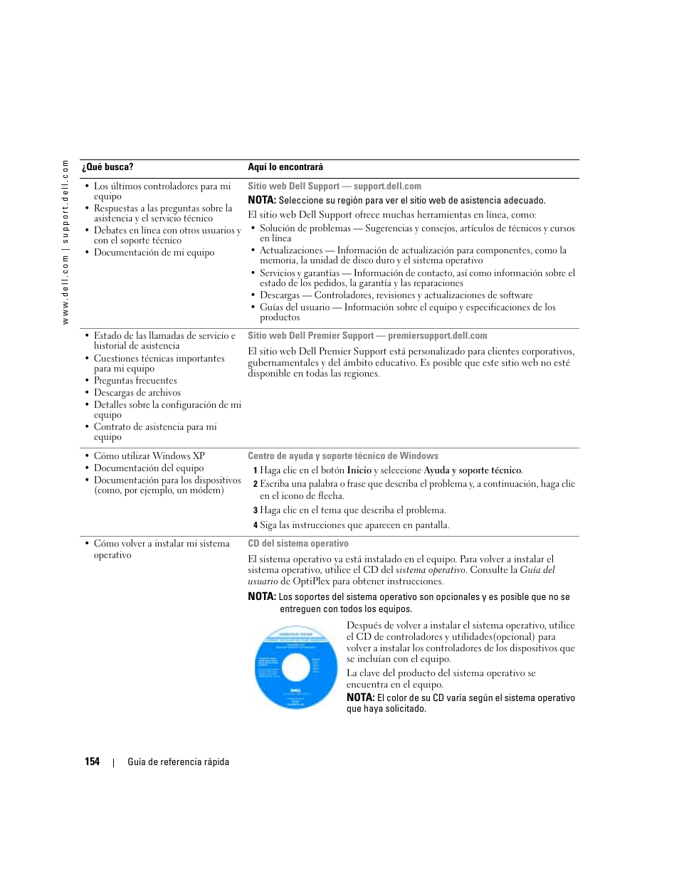 Dell OptiPlex GX280 User Manual | Page 154 / 220
