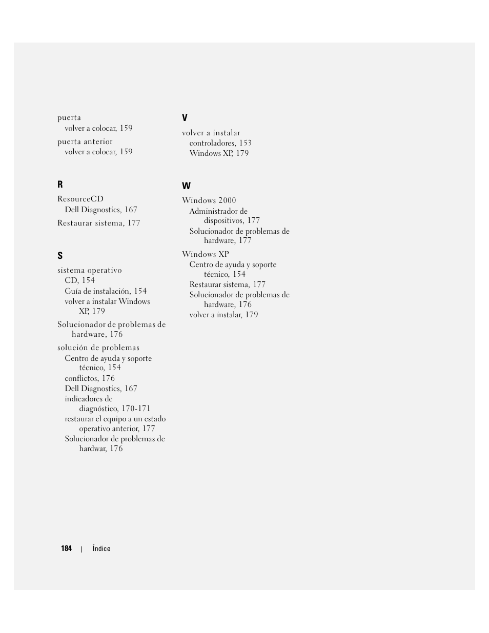 Dell OptiPlex GX280 User Manual | Page 184 / 220