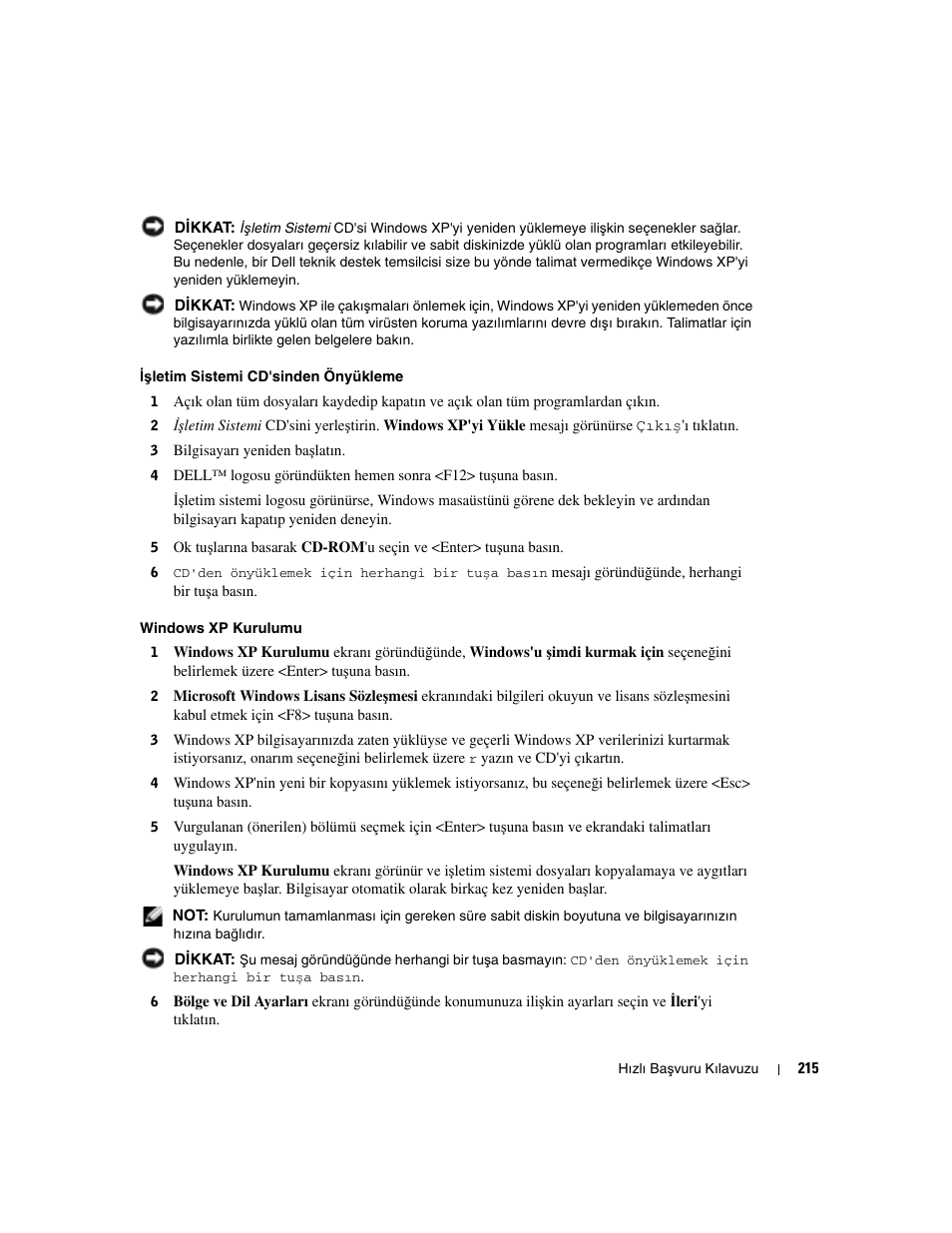 Dell OptiPlex GX280 User Manual | Page 215 / 220