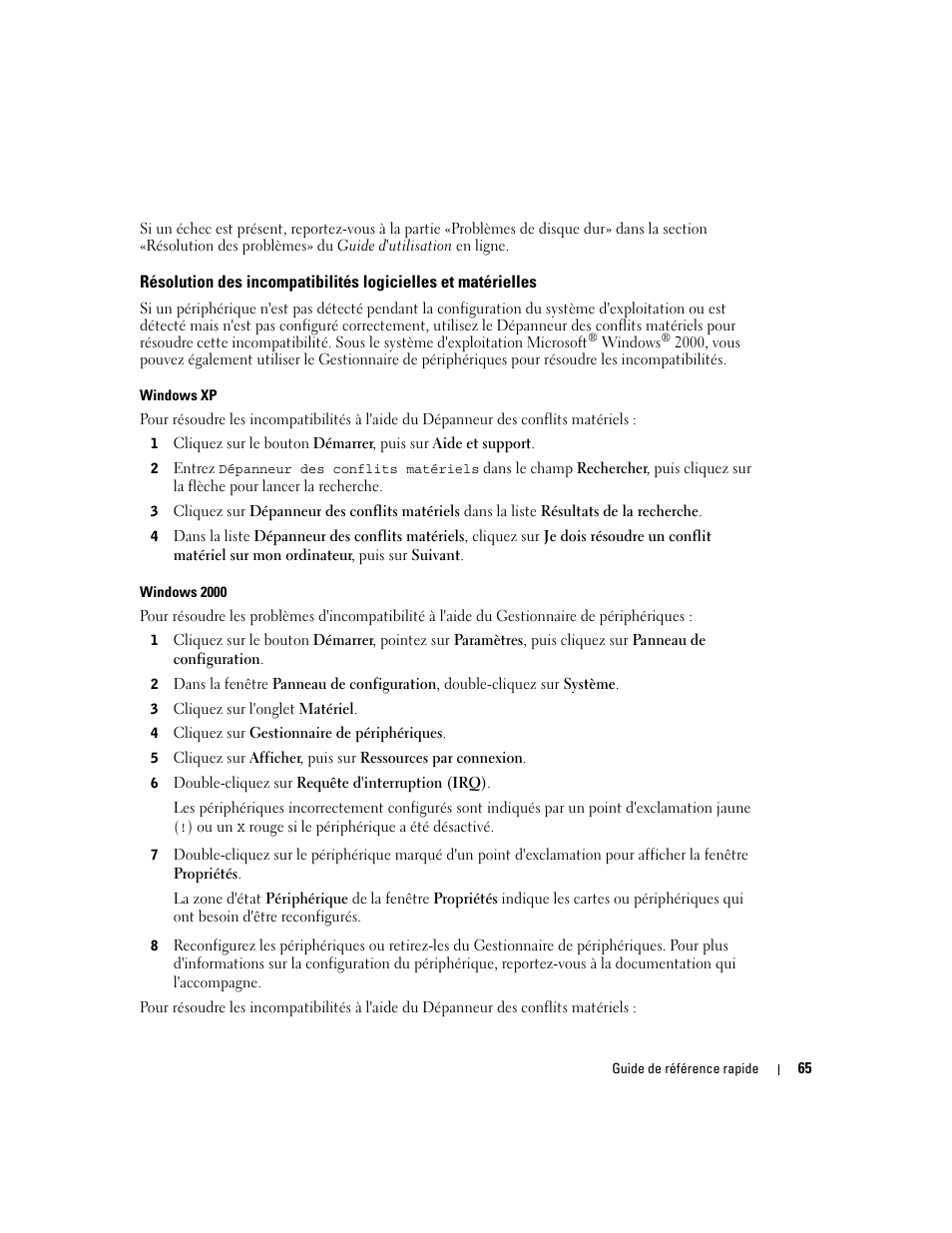 Dell OptiPlex GX280 User Manual | Page 65 / 220