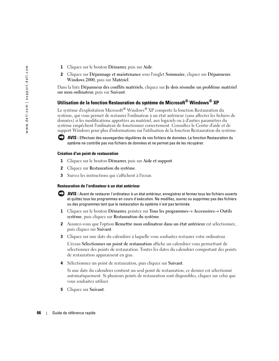 Dell OptiPlex GX280 User Manual | Page 66 / 220