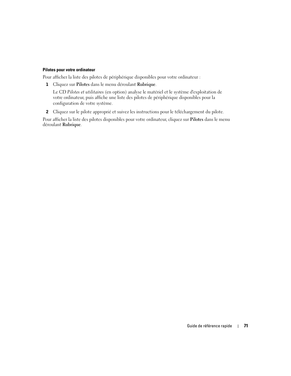 Dell OptiPlex GX280 User Manual | Page 71 / 220
