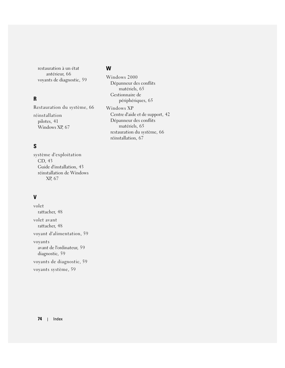 Dell OptiPlex GX280 User Manual | Page 74 / 220