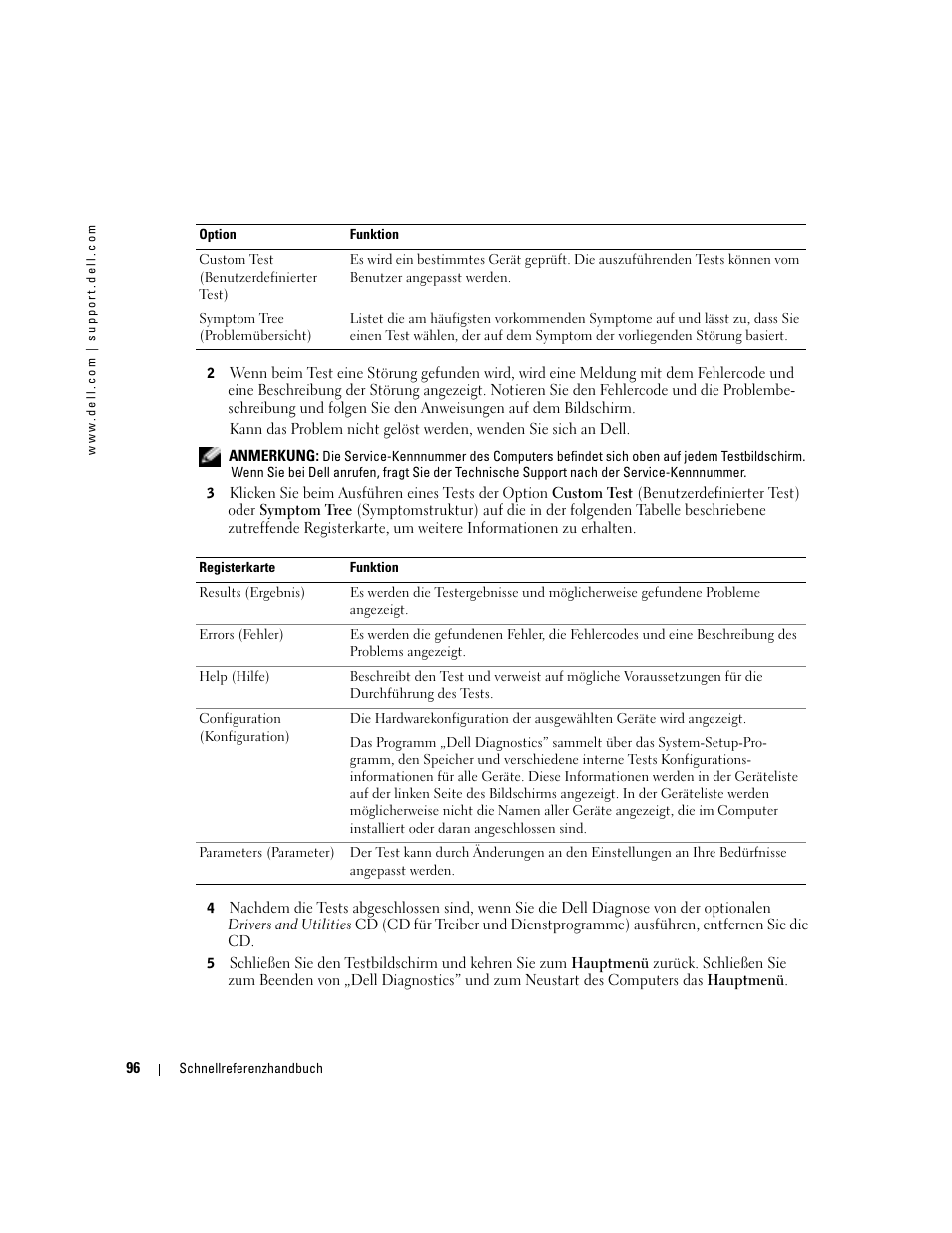 Dell OptiPlex GX280 User Manual | Page 96 / 220