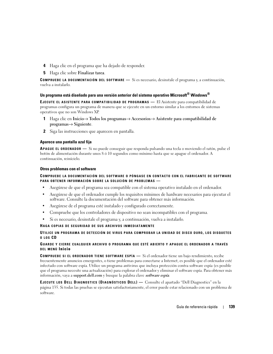 Dell Latitude D820 User Manual | Page 139 / 142