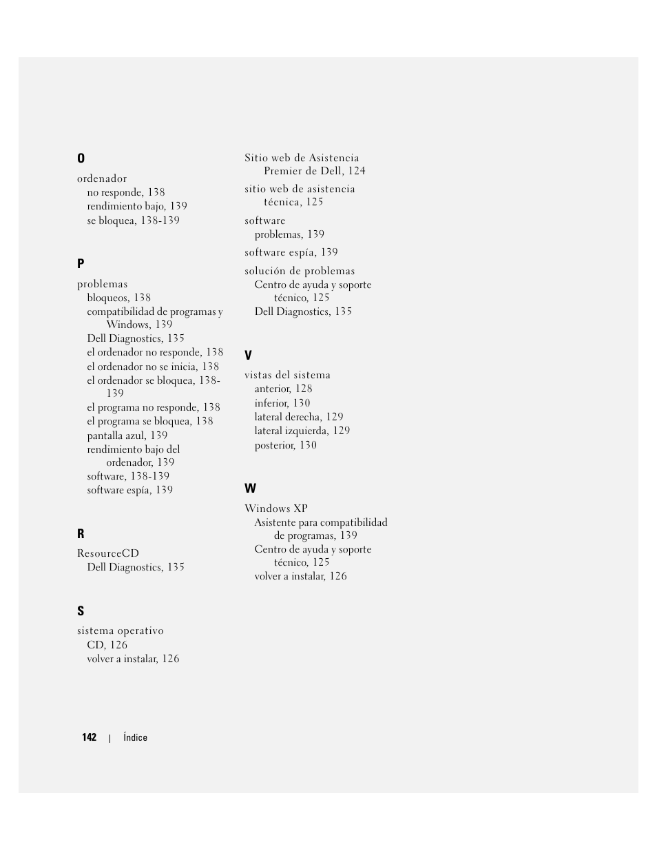 Dell Latitude D820 User Manual | Page 142 / 142