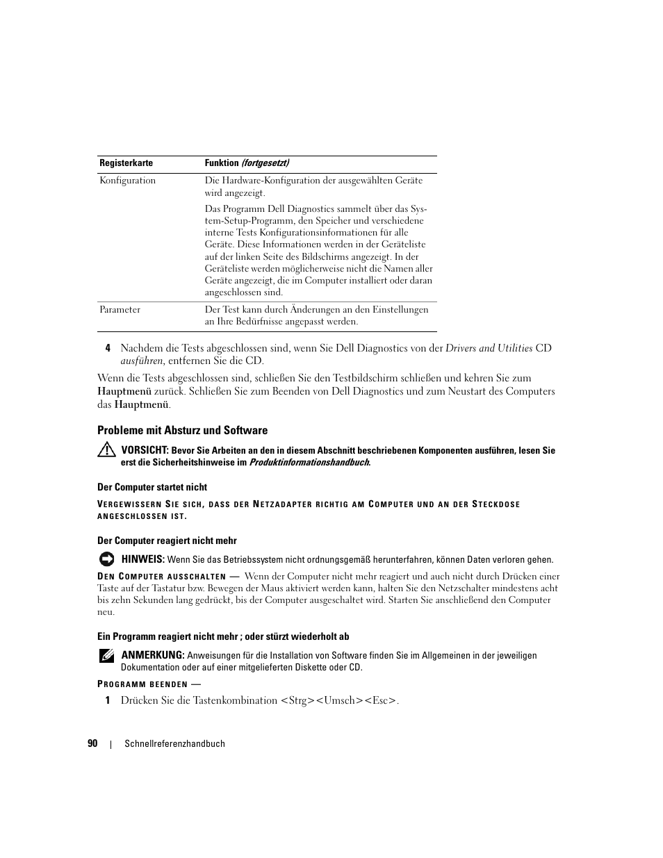 Probleme mit absturz und software | Dell Latitude D820 User Manual | Page 90 / 142