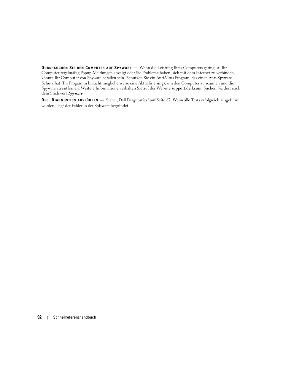 Dell Latitude D820 User Manual | Page 92 / 142