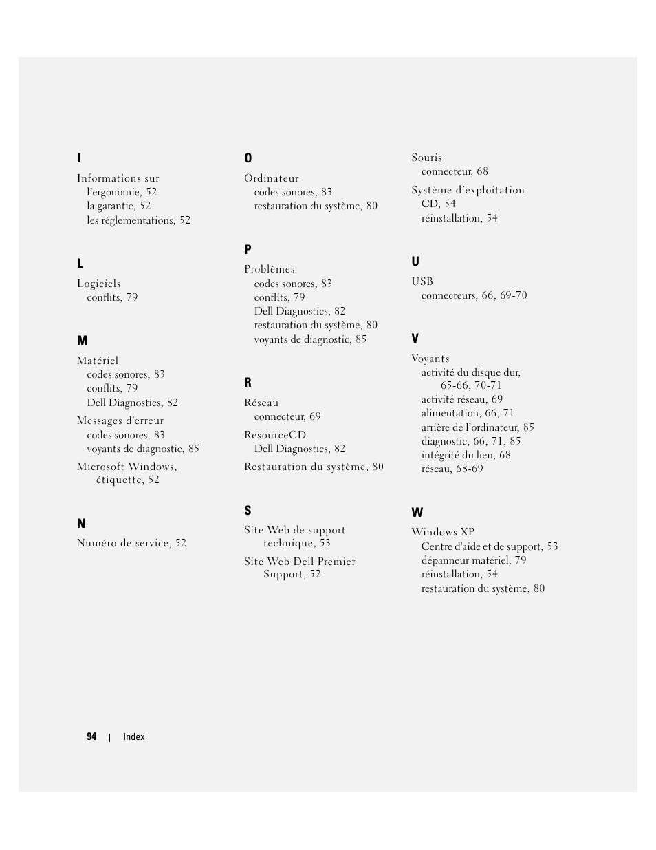 Dell Precision 490 User Manual | Page 94 / 240