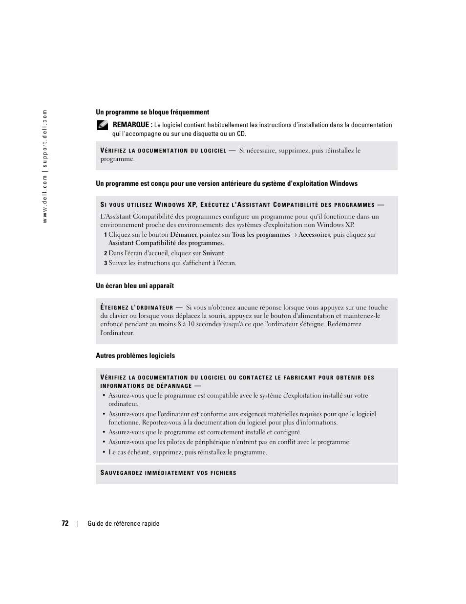 Dell Latitude D810 User Manual | Page 72 / 156