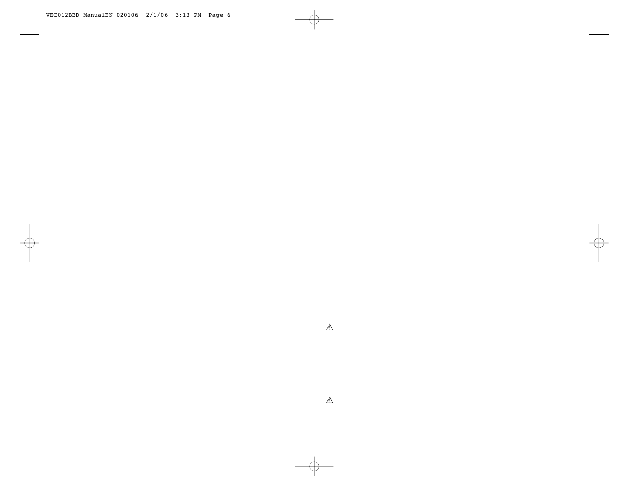 Black & Decker Start-It Jump 'n Charge VEC012BBD User Manual | Page 6 / 8