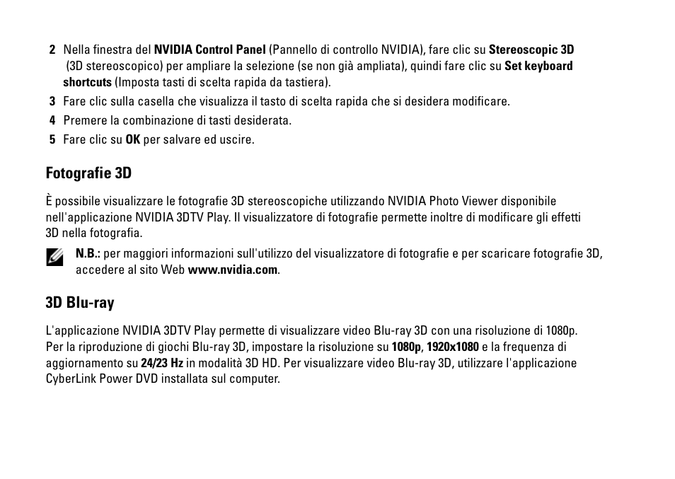 Fotografie 3d, 3d blu-ray | Dell XPS 14 (L401X, Late 2010) User Manual | Page 38 / 40
