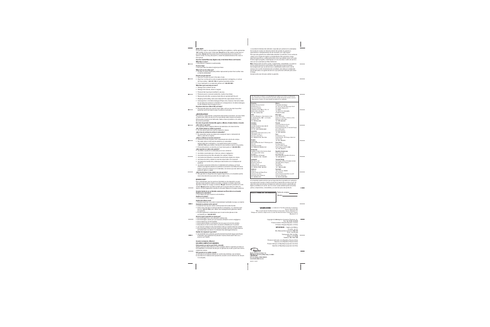 Black & Decker 100-700 User Manual | Page 2 / 2