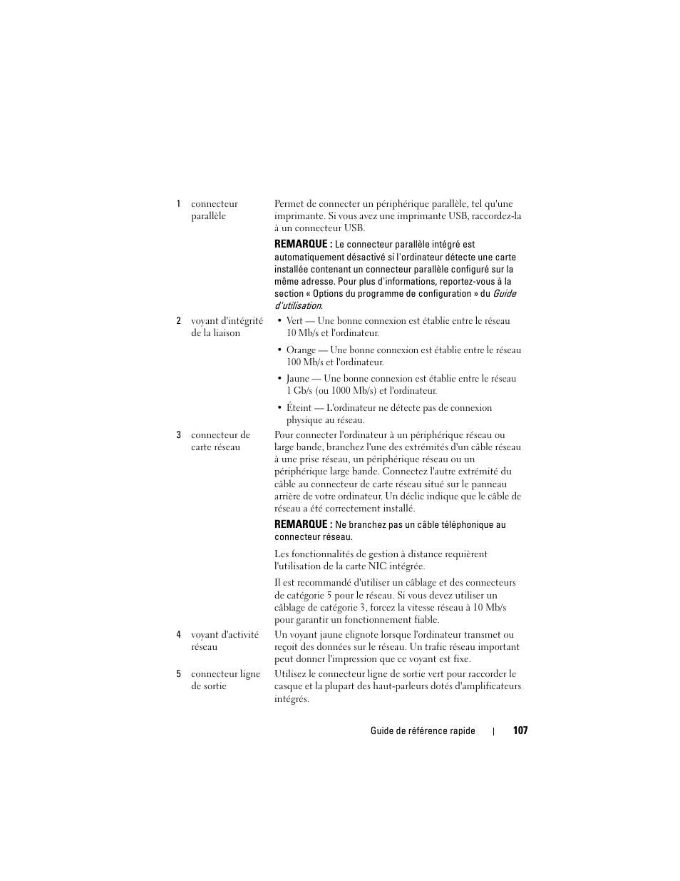 Dell OptiPlex 755 User Manual | Page 107 / 528