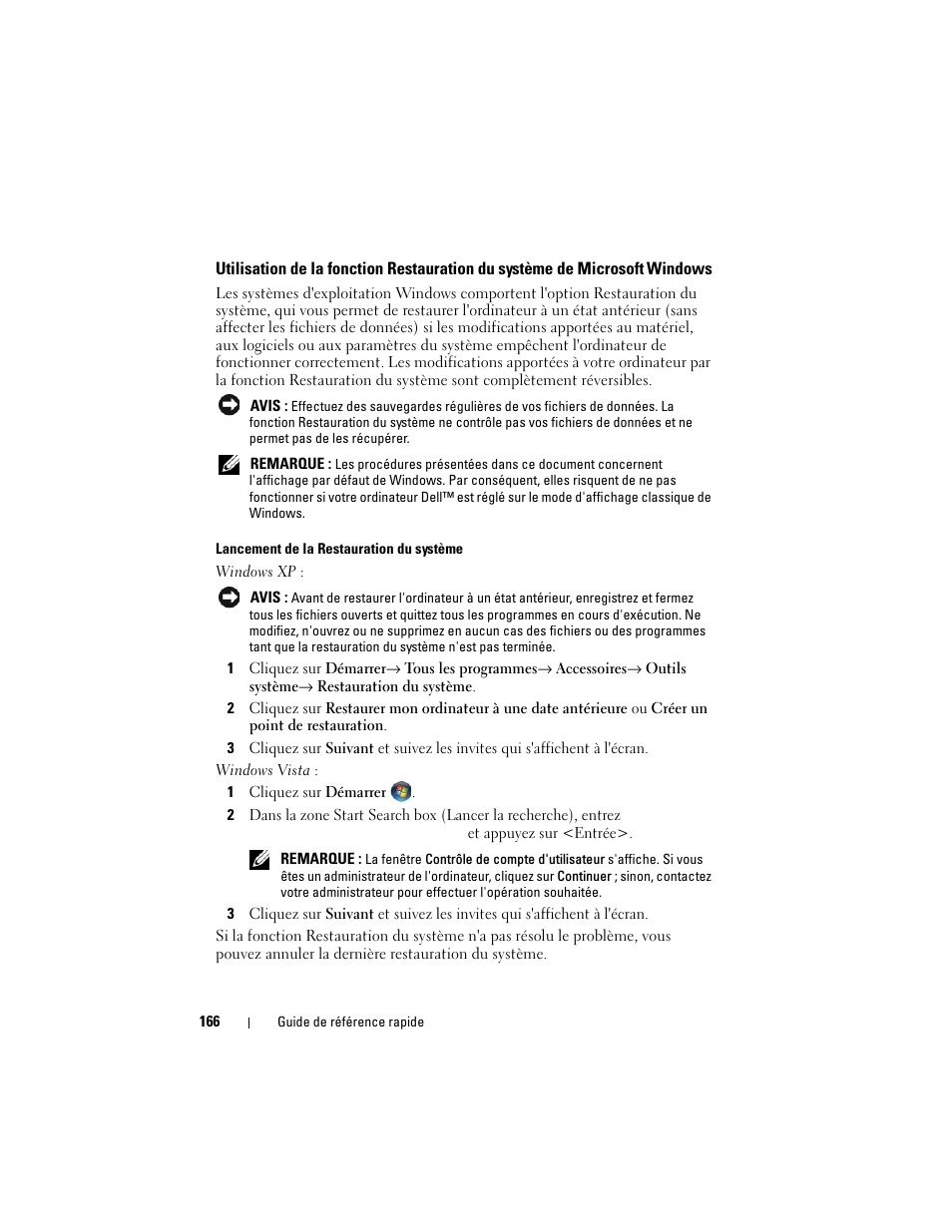 Dell OptiPlex 755 User Manual | Page 166 / 528