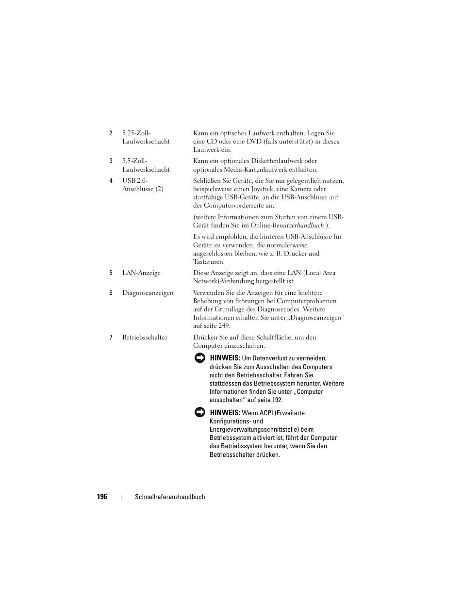 Dell OptiPlex 755 User Manual | Page 196 / 528