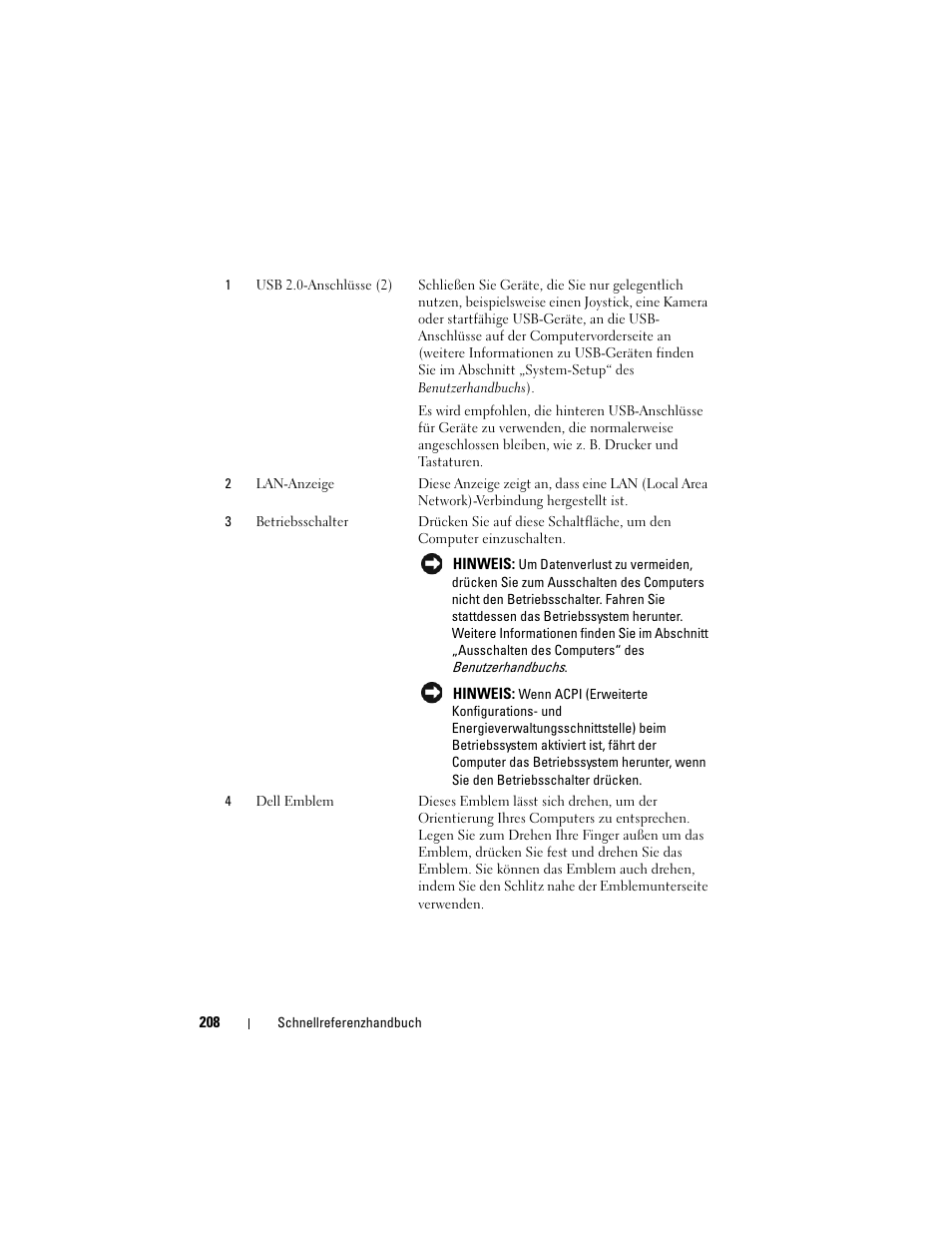 Dell OptiPlex 755 User Manual | Page 208 / 528