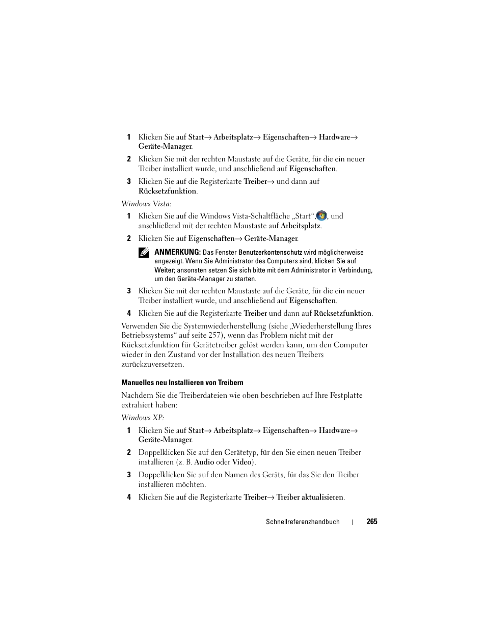 Dell OptiPlex 755 User Manual | Page 265 / 528