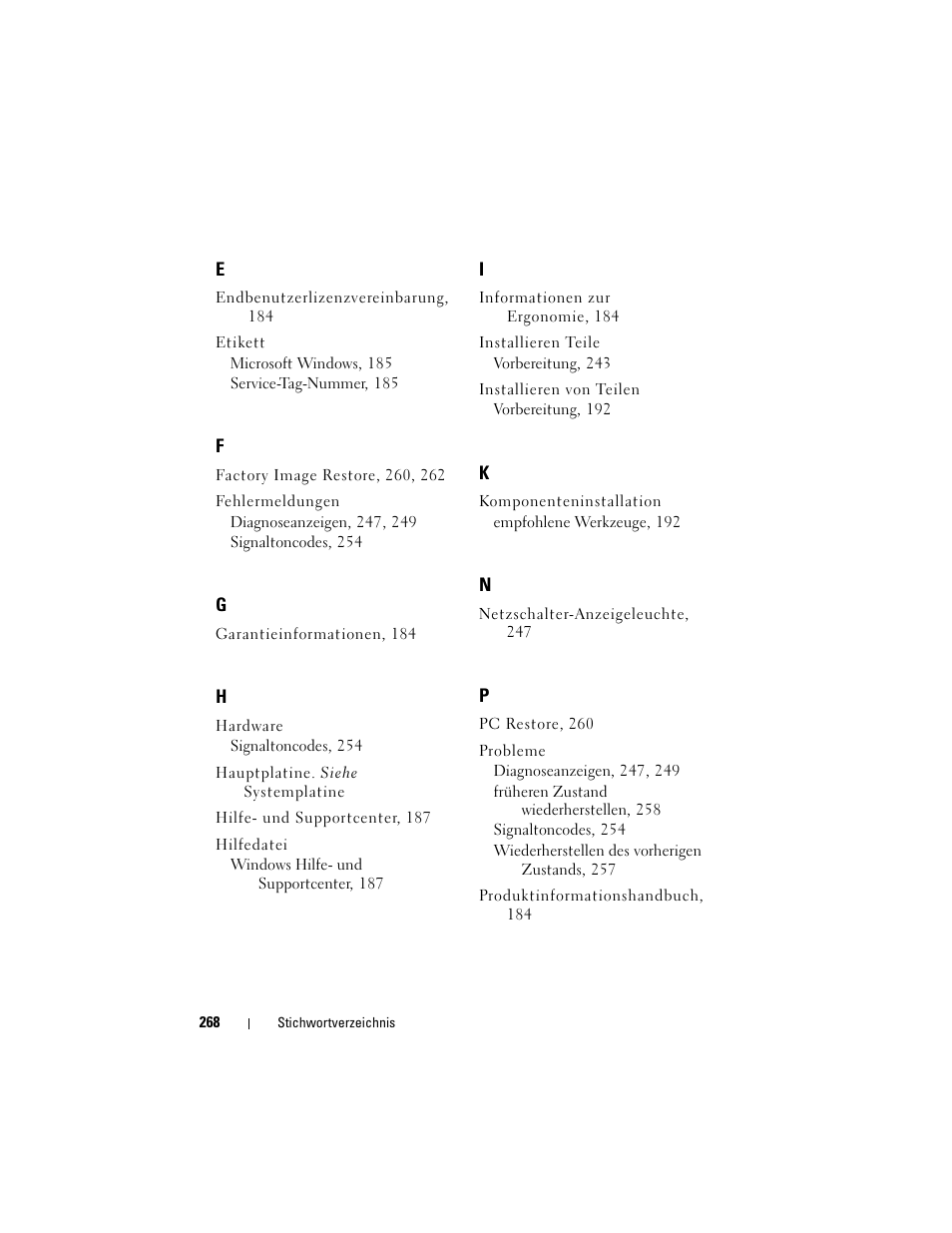 Dell OptiPlex 755 User Manual | Page 268 / 528