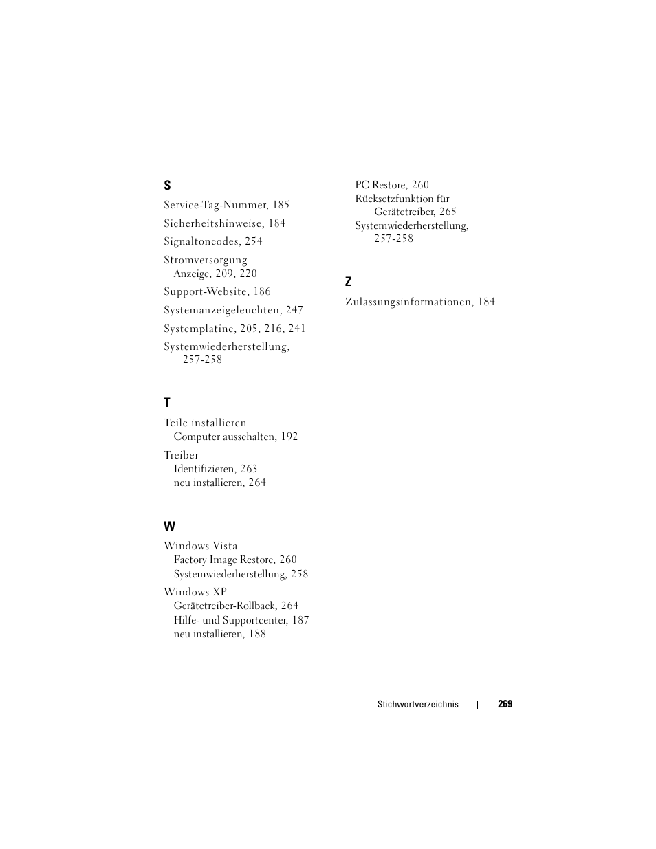 Dell OptiPlex 755 User Manual | Page 269 / 528