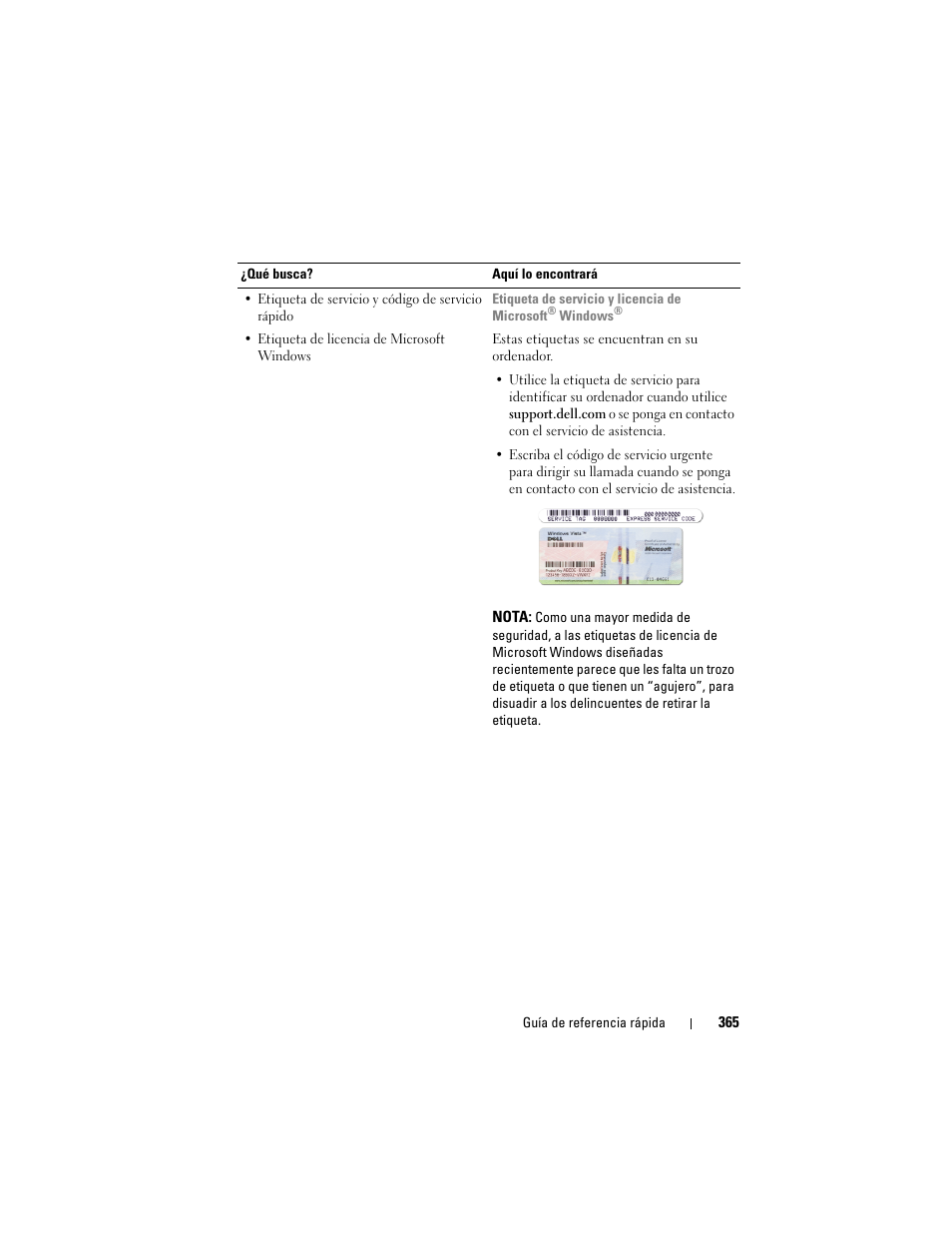 Dell OptiPlex 755 User Manual | Page 365 / 528