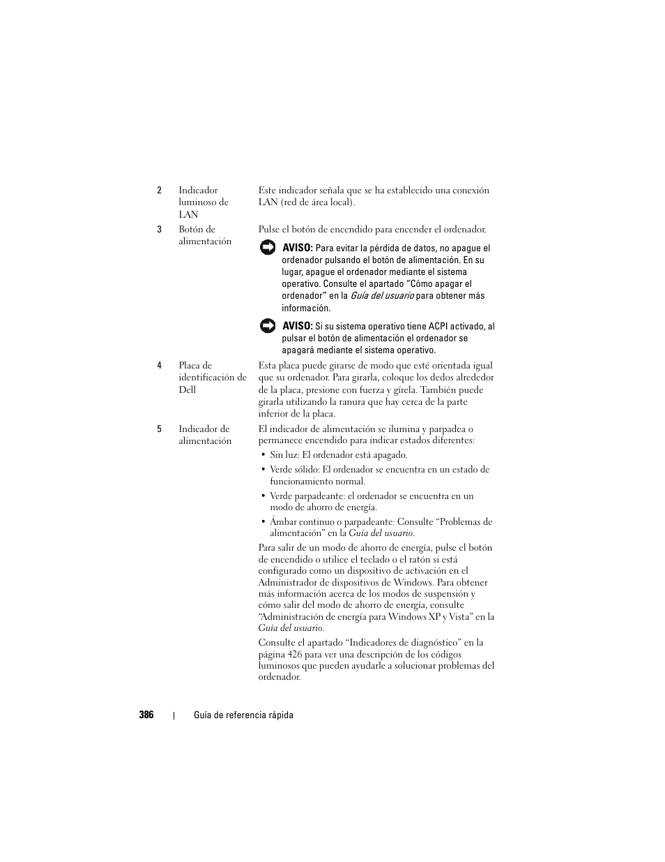 Dell OptiPlex 755 User Manual | Page 386 / 528