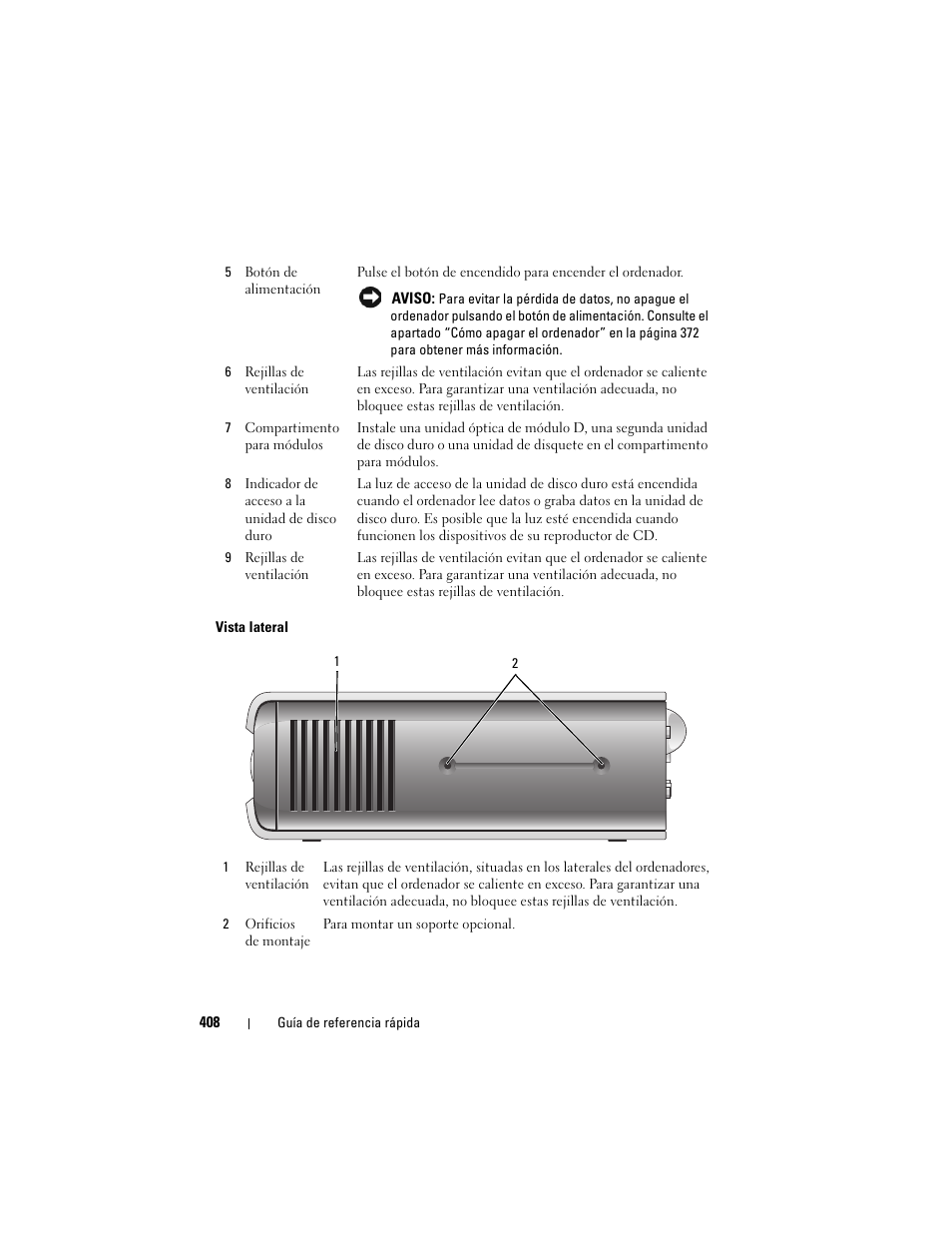 Dell OptiPlex 755 User Manual | Page 408 / 528