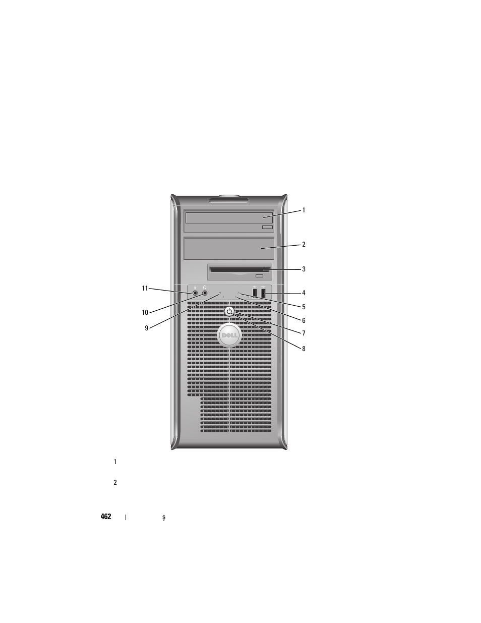 Mini tower bilgisayar, Sistem görünümleri | Dell OptiPlex 755 User Manual | Page 462 / 528