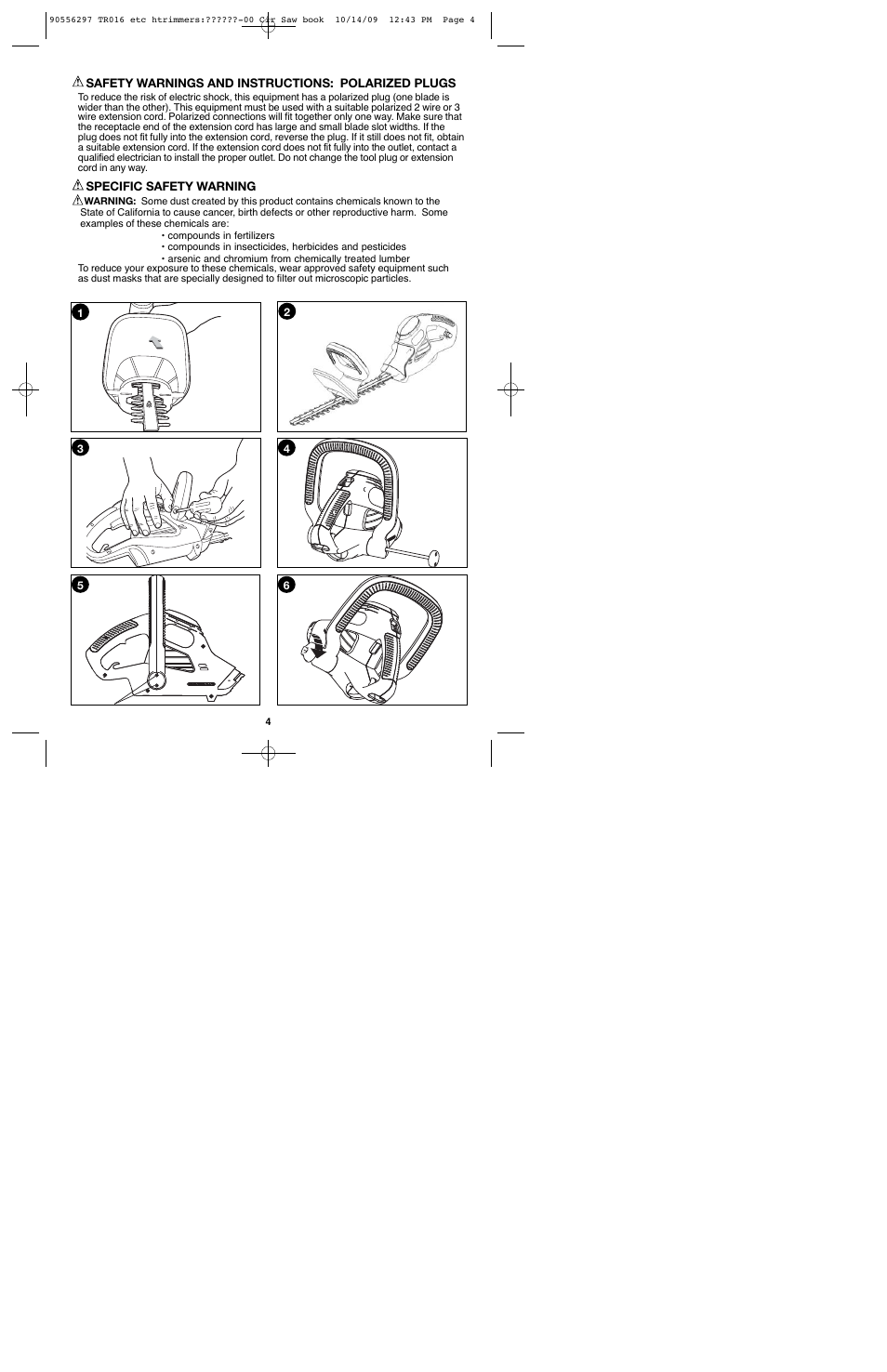 Black & Decker HT022 User Manual | Page 4 / 24