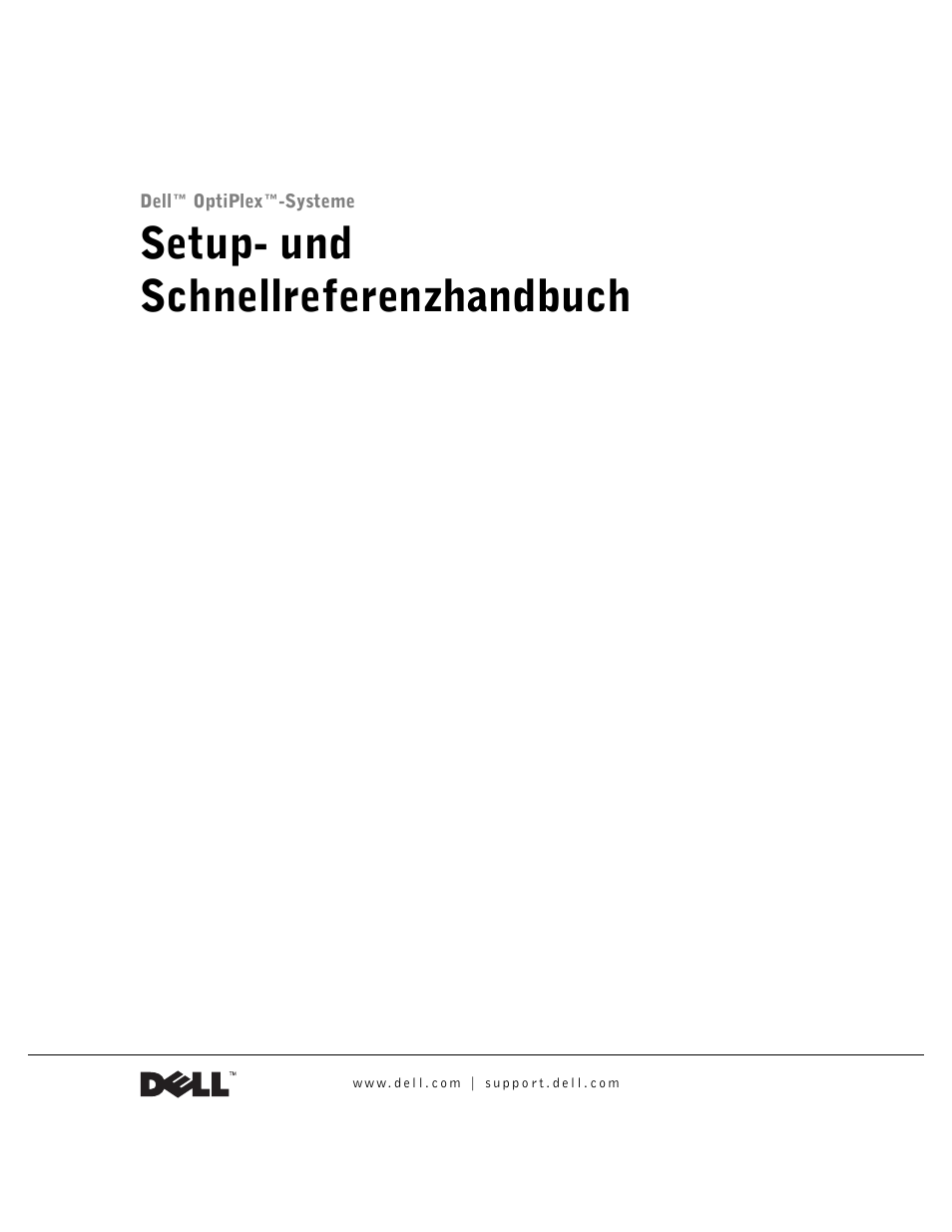 Setup- und schnellreferenzhandbuch | Dell OptiPlex GX240 User Manual | Page 31 / 86