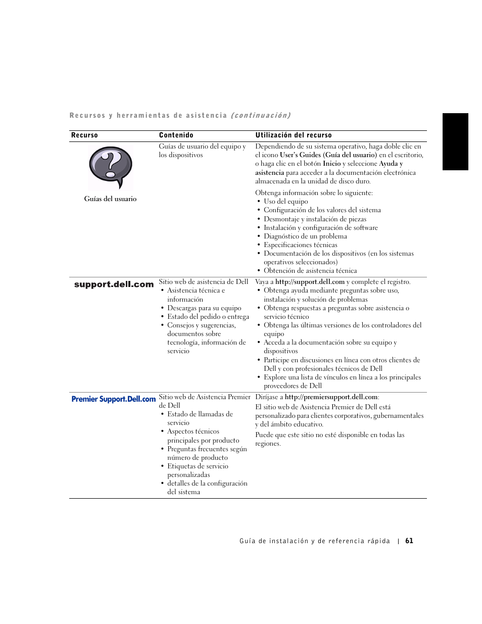 Dell OptiPlex GX240 User Manual | Page 63 / 86