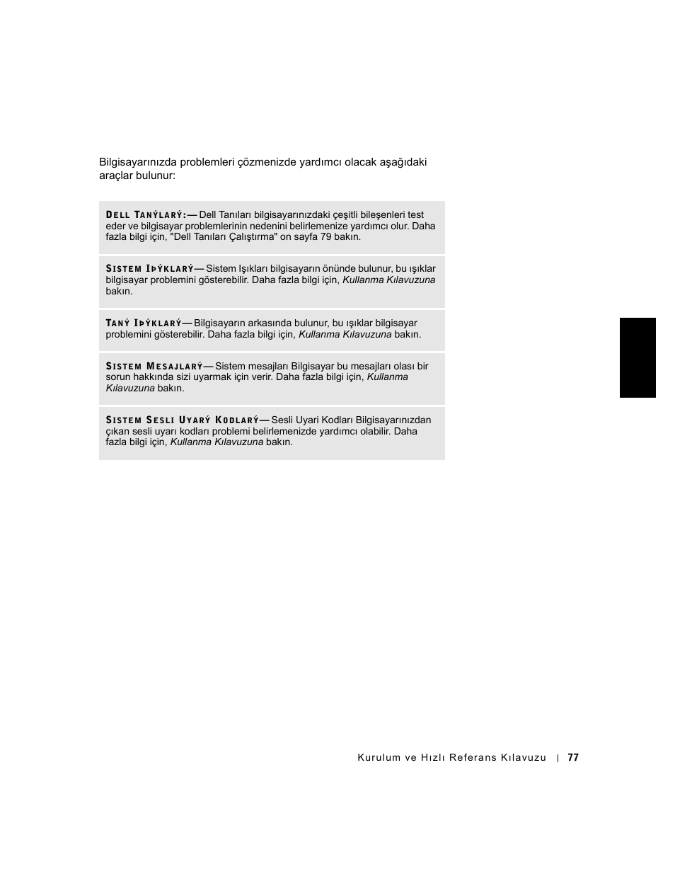 Dell OptiPlex GX240 User Manual | Page 79 / 86