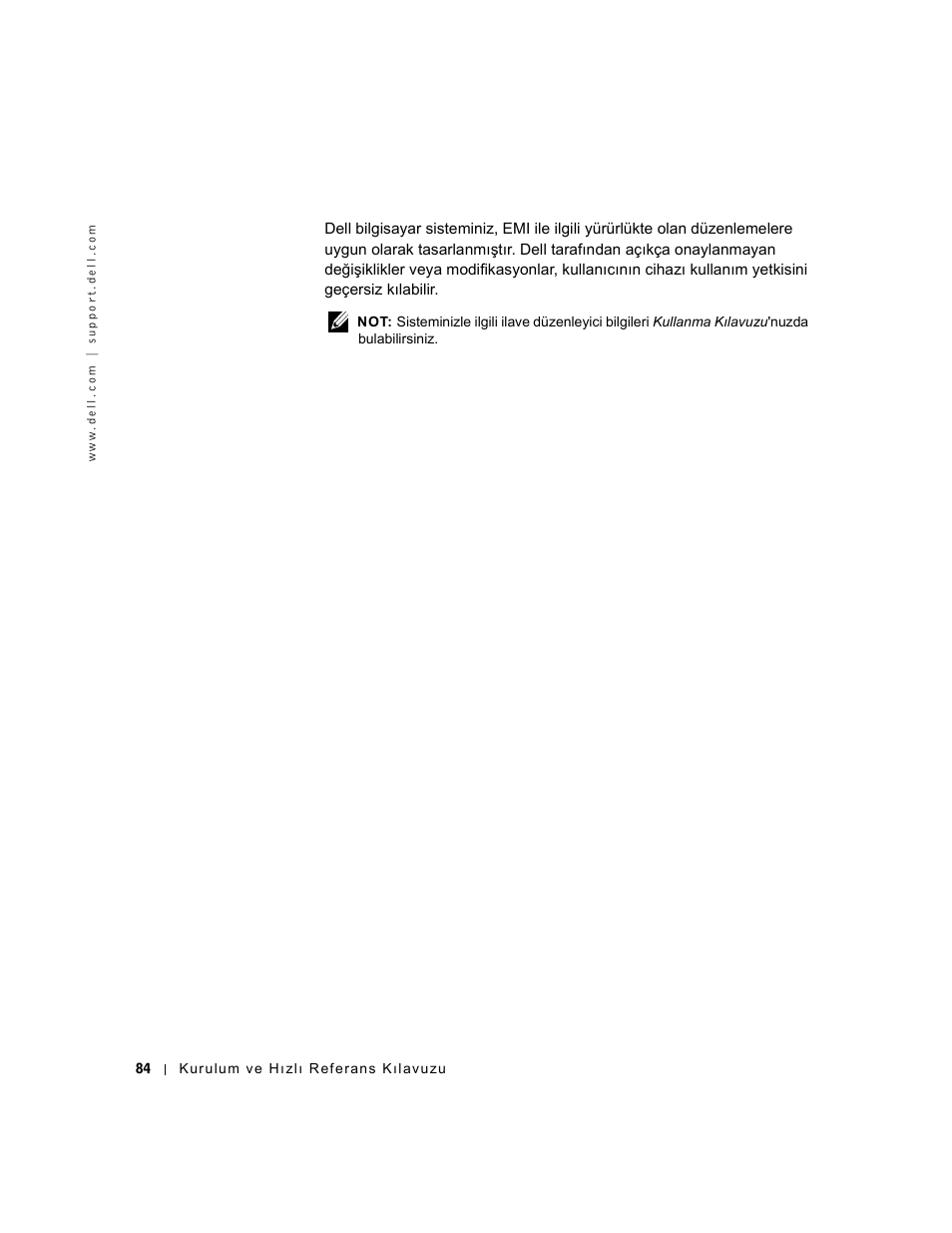 Dell OptiPlex GX240 User Manual | Page 86 / 86