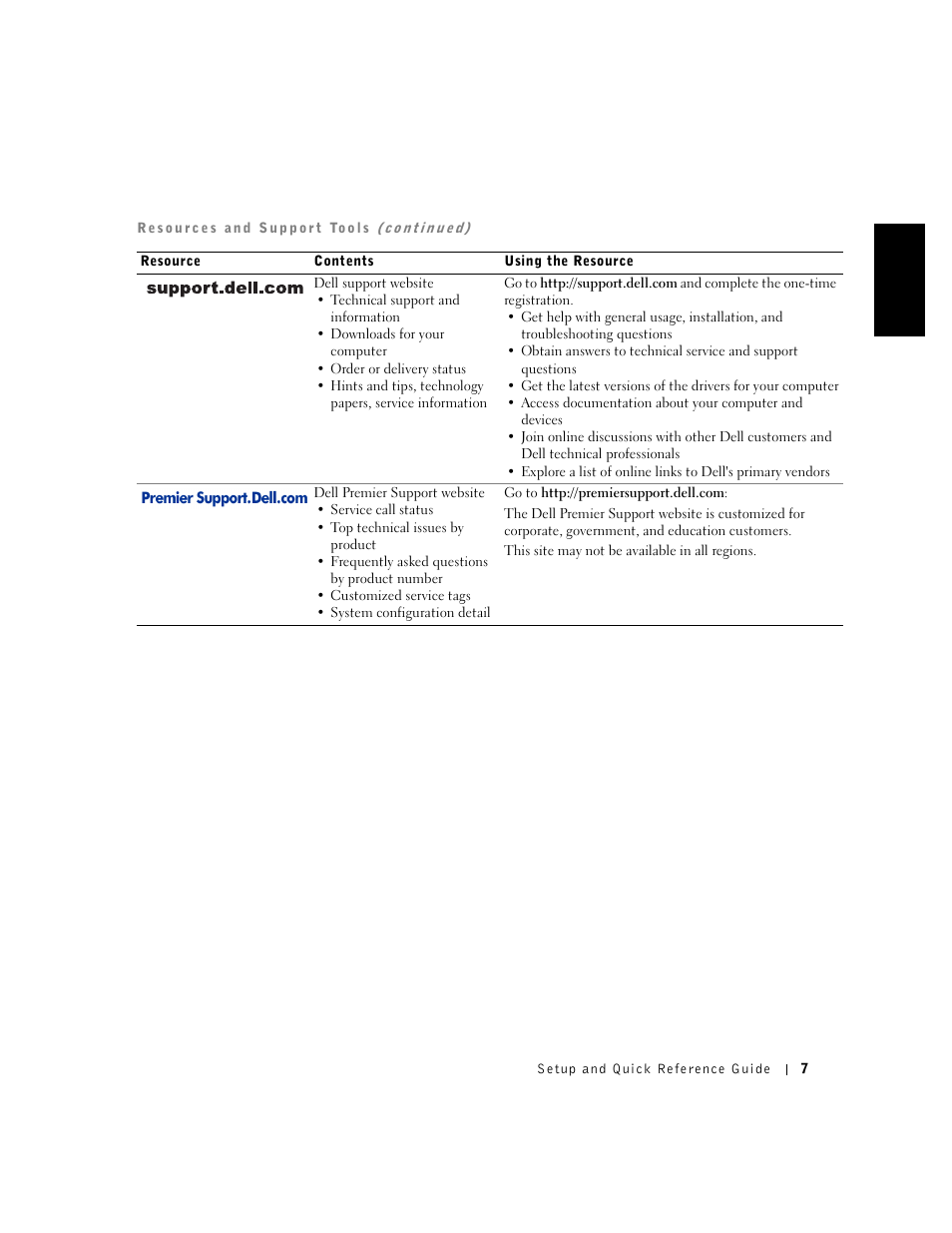Dell OptiPlex GX240 User Manual | Page 9 / 86