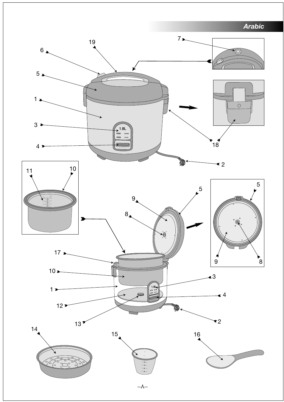 Black & Decker RC1820 User Manual | Page 8 / 14