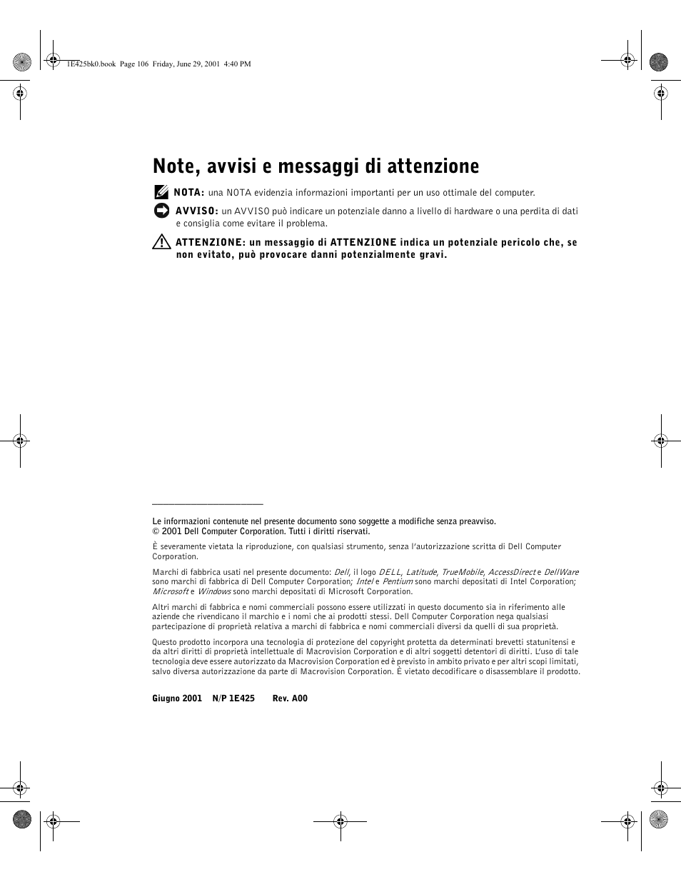 Dell Latitude C810 User Manual | Page 108 / 188