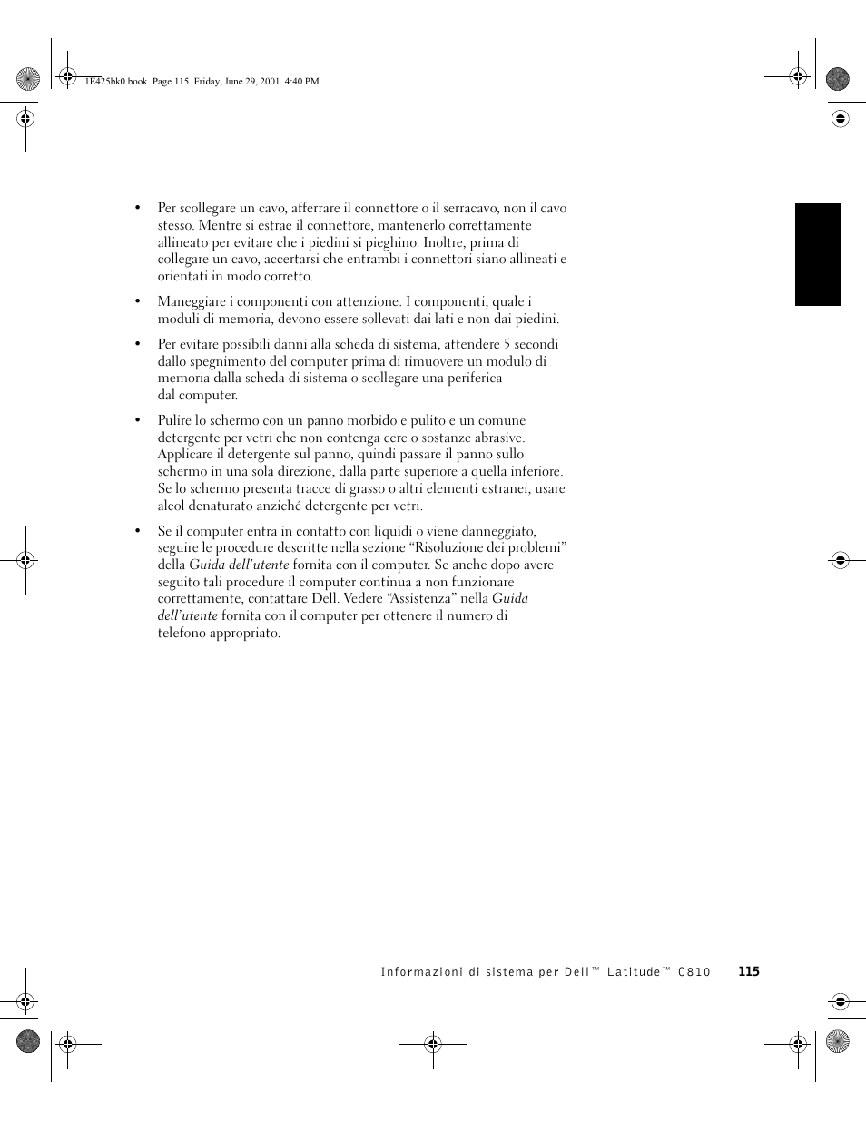 Dell Latitude C810 User Manual | Page 117 / 188