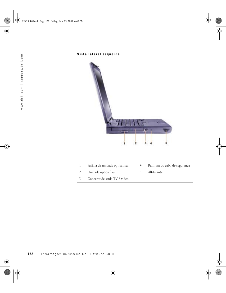 Dell Latitude C810 User Manual | Page 154 / 188
