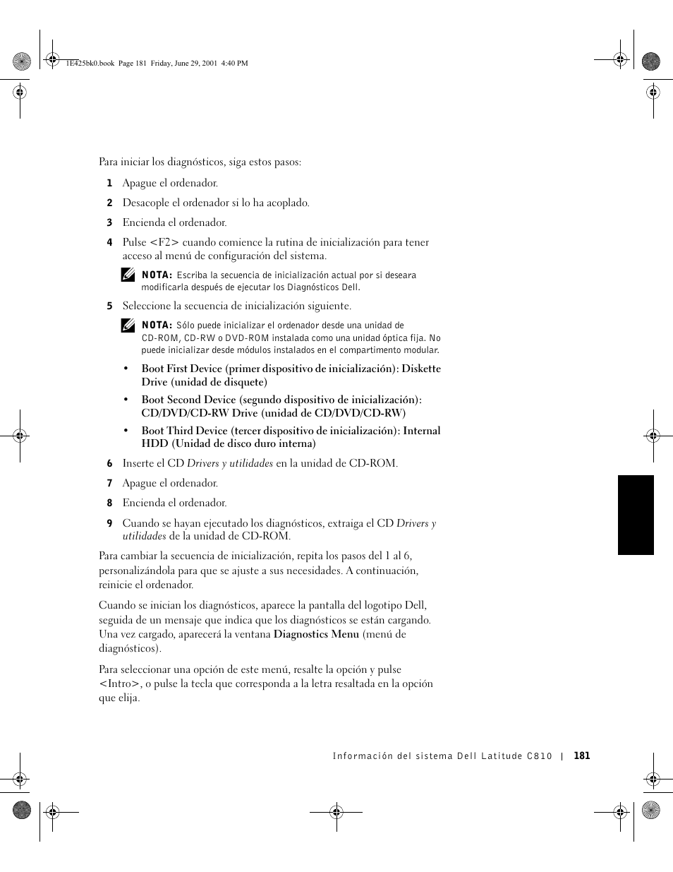 Dell Latitude C810 User Manual | Page 183 / 188