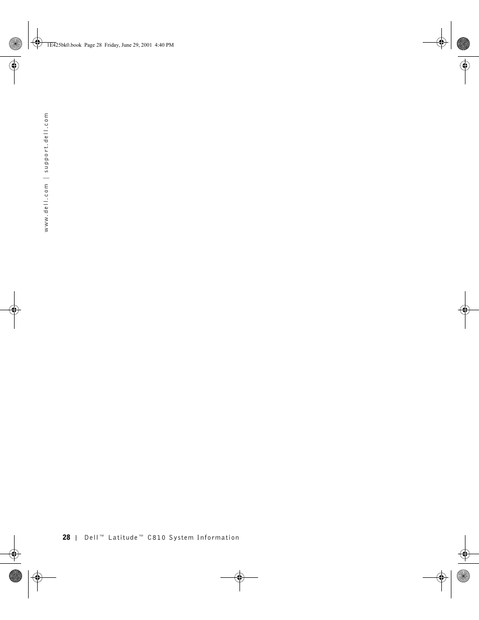 Dell Latitude C810 User Manual | Page 30 / 188