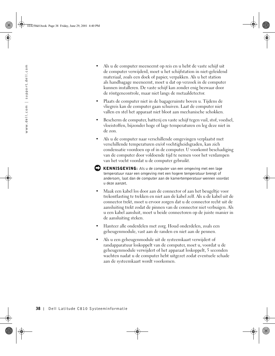 Dell Latitude C810 User Manual | Page 40 / 188