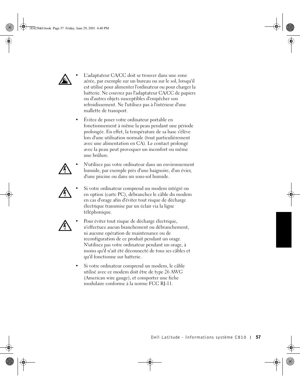 Dell Latitude C810 User Manual | Page 59 / 188