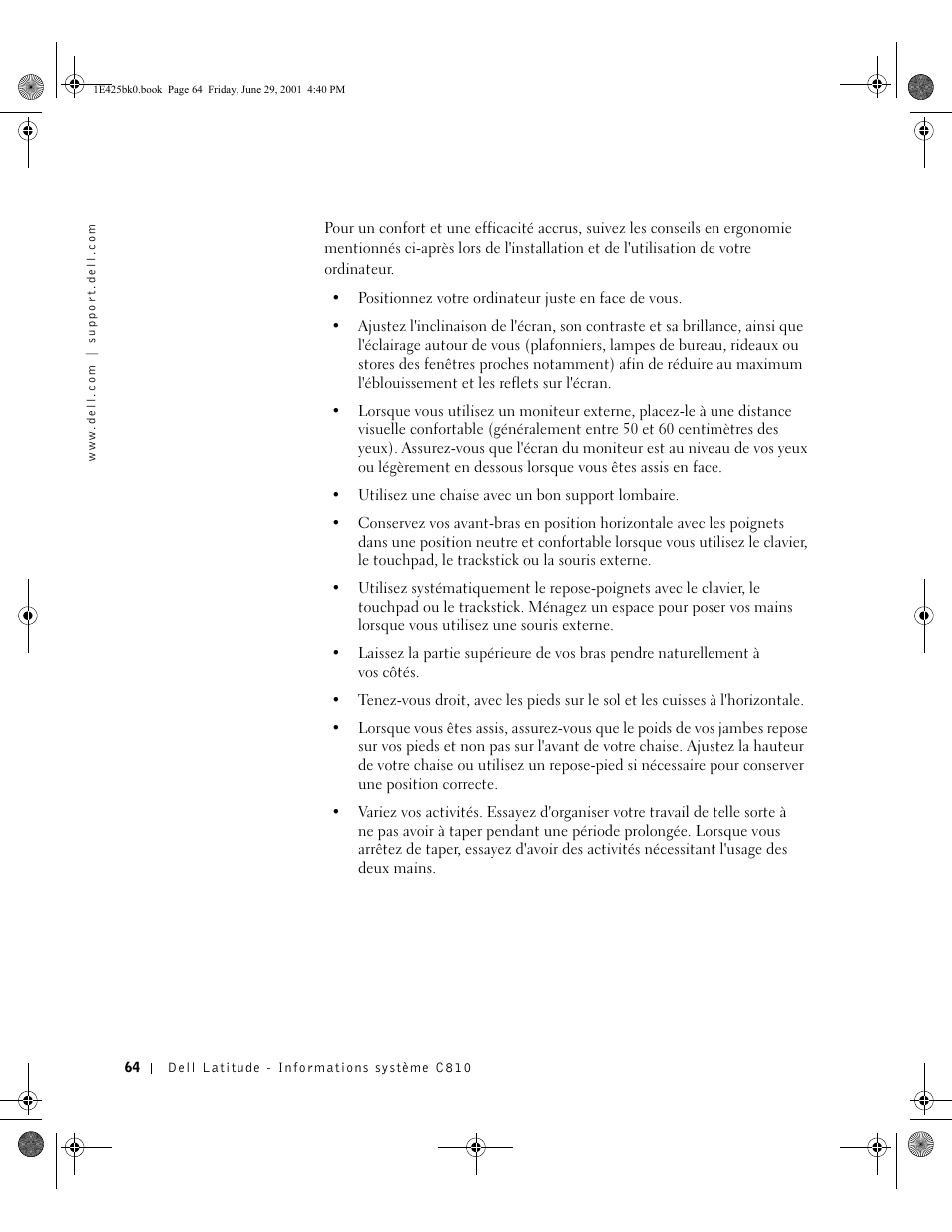 Dell Latitude C810 User Manual | Page 66 / 188