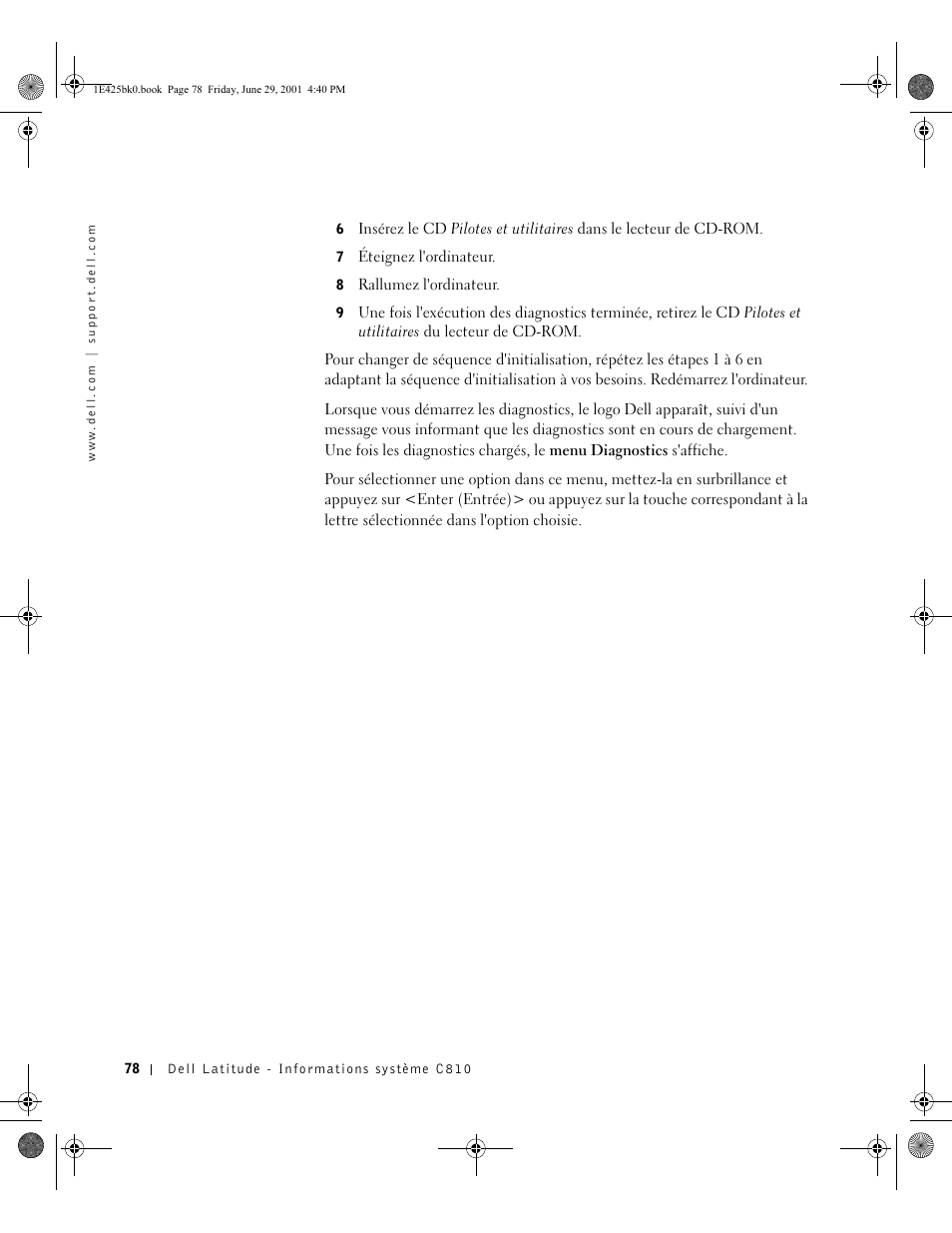Dell Latitude C810 User Manual | Page 80 / 188