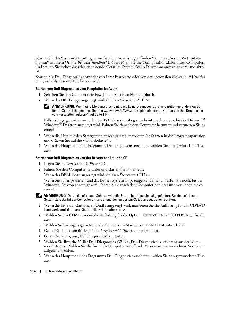 Dell OptiPlex 210L User Manual | Page 114 / 258