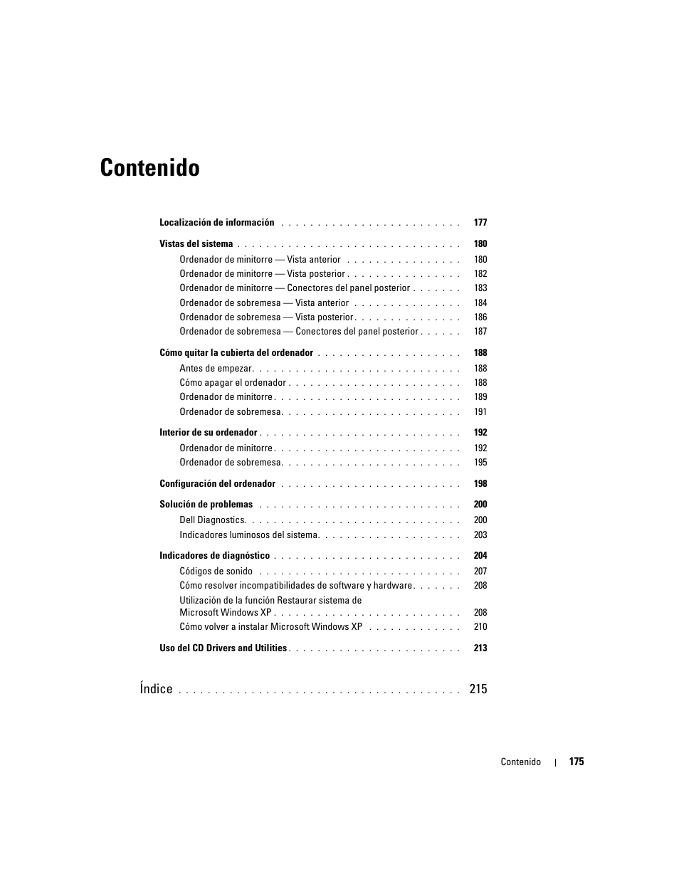 Dell OptiPlex 210L User Manual | Page 175 / 258