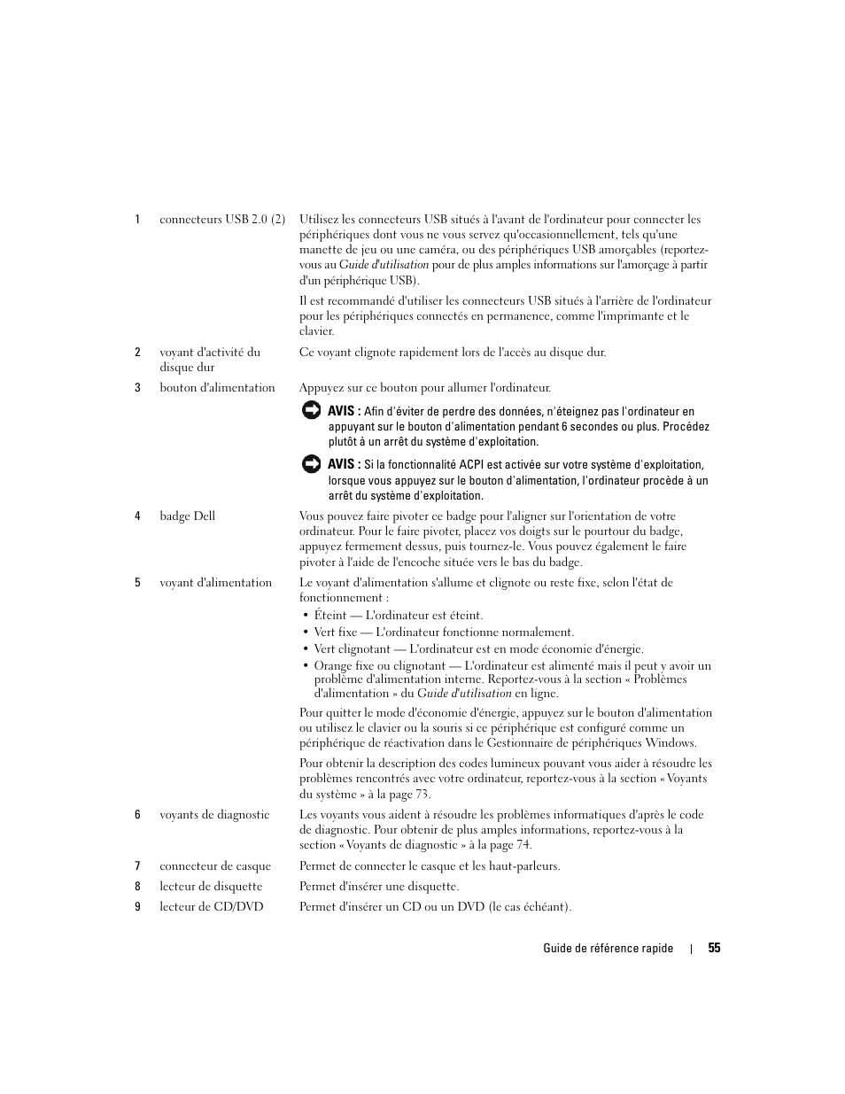 Dell OptiPlex 210L User Manual | Page 55 / 258