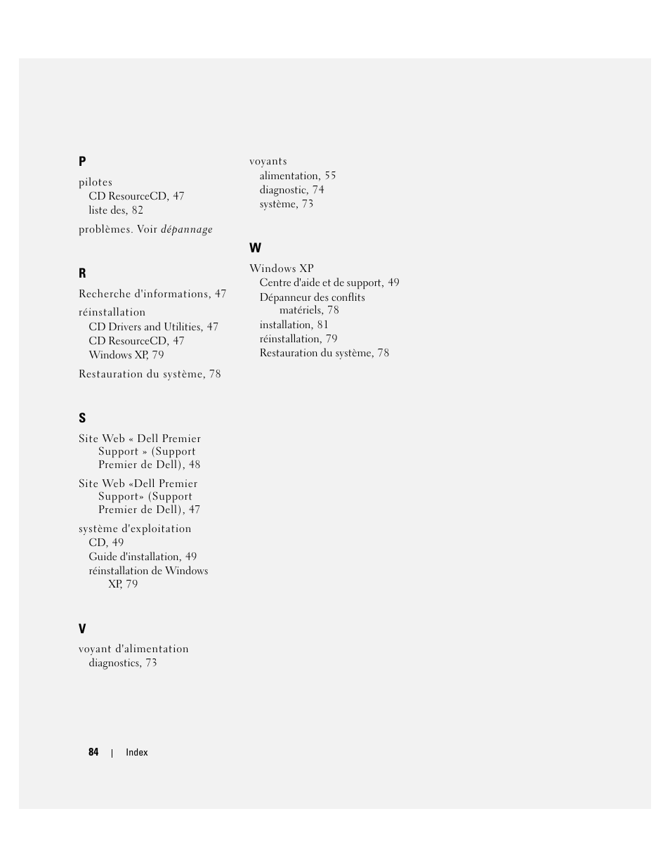 Dell OptiPlex 210L User Manual | Page 84 / 258