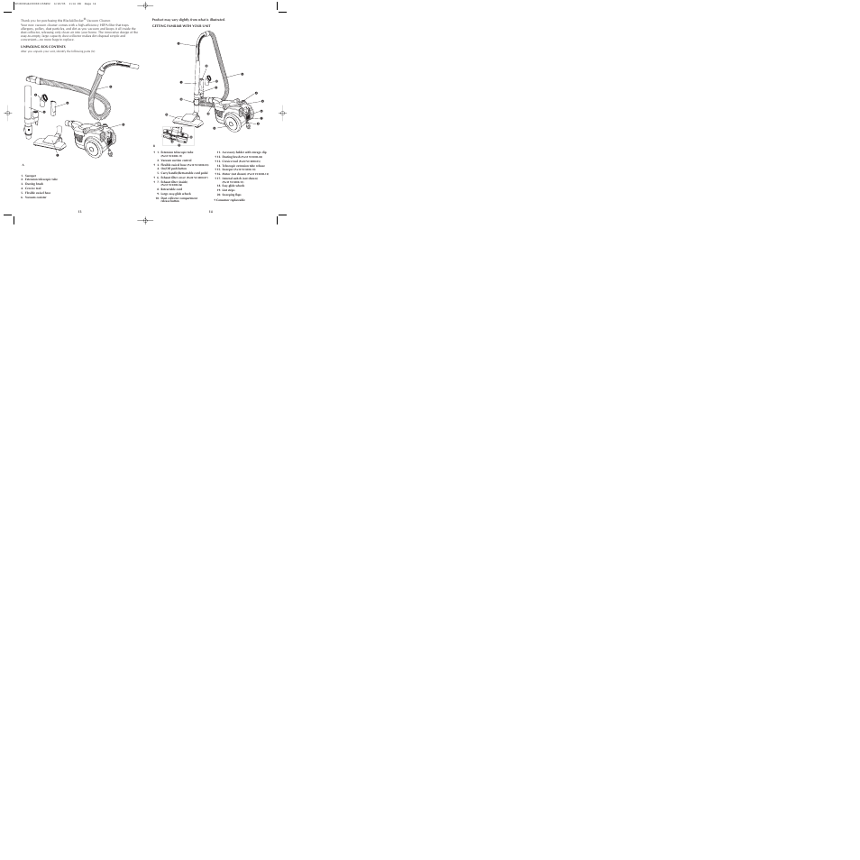 Black & Decker VC3000 User Manual | Page 8 / 13